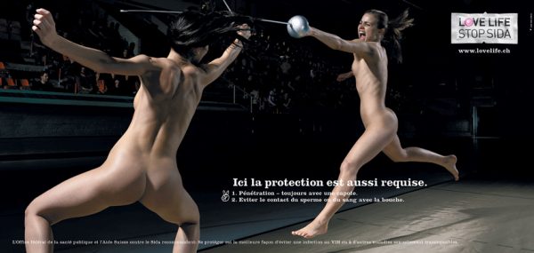 Campagne Stop Sida 2006.